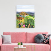 Toile Saint Paul de Vence (Insitu(Salon))