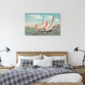 Toile Saint-Pétersbourg, FL - Vue de la région de la fou (Insitu(Chambre))