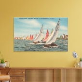 Toile Saint-Pétersbourg, FL - Vue de la région de la fou (Insitu(Salon))