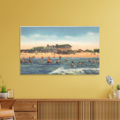 Toile Saint-Pétersbourg, FL - Vue de l'île au trésor (Insitu(Salon))