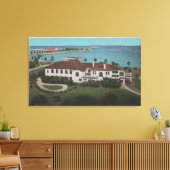 Toile Saint-Pétersbourg, Floride - Aérien de Yacht (Insitu(Salon))