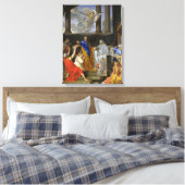 Toile Saint Pierre ressuscitant la veuve Tabitha, 1652 (Insitu(Chambre))