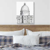 Toile Saint Pierre, Rome (Insitu(Chambre))