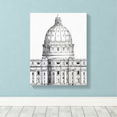 Toile Saint Pierre, Rome (Insitu (Plancher de Bois))