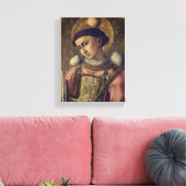 Toile Saint Stephen (par Carlo Crivelli, 1476) (Insitu(Salon))