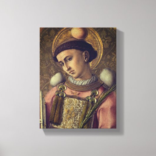 Toile Saint Stephen (par Carlo Crivelli, 1476) (Recto)