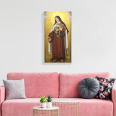 Toile Saint-Thérèse de l'Enfant Jésus carmélite catholiq (Insitu(Salon))