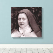 Toile Saint-Thérèse de Lisieux (Insitu (Plancher de Bois))