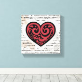 Toile Saint Valentin 2 (Insitu (Plancher de Bois))