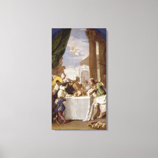 Toile Saint Vincent Ferrer accomplissant un miracle (Recto)