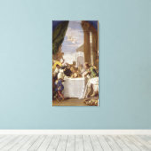 Toile Saint Vincent Ferrer accomplissant un miracle (Insitu (Plancher de Bois))
