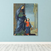 Toile Sainte Anne qui mène la Vierge au Temple (Insitu (Plancher de Bois))