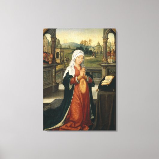 Toile Sainte-Anne qui reçoit la Vierge (Recto)