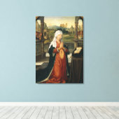 Toile Sainte-Anne qui reçoit la Vierge (Insitu (Plancher de Bois))