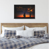 Toile Sainte Croix au coucher du soleil (Personnaliser) (Insitu(Chambre))