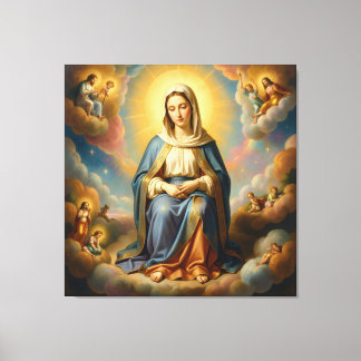 Toile Sainte Mère de Dieu – Amour Divin & Protection´7