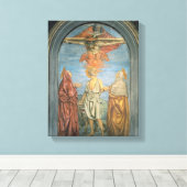 Toile Sainte Trinité avec Saint Jérôme (fresque) (Insitu (Plancher de Bois))