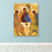 Toile Sainte Trinité par Andrey Rublev (Insitu (Plancher de Bois))