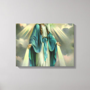 Toile Sainte Vierge Marie