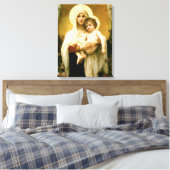 Toile Sainte Vierge Marie et Enfant Jésus (Insitu(Chambre))