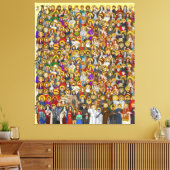 Toile Saints, All saints, Catholic Saints (Insitu(Salon))