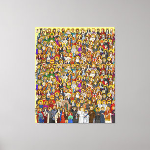 Toile Saints, Tous les saints, Saints catholiques