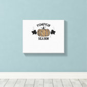 Toile Saison citrouille Cheetah Imprimer Citrouille Auto (Insitu (Plancher de Bois))