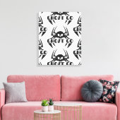 Toile Saison Éffrayante de Ghost Go (Insitu(Salon))