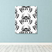 Toile Saison Éffrayante de Ghost Go (Insitu (Plancher de Bois))