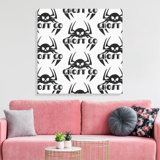 Toile Saison Éffrayante de Ghost Go (Insitu(Salon))