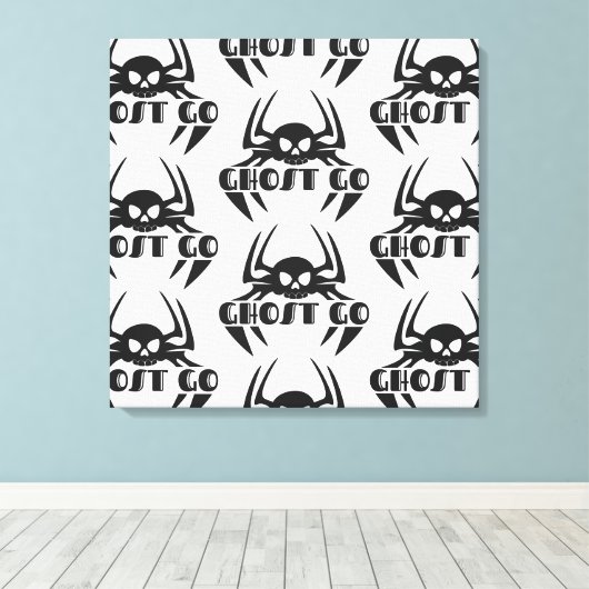 Toile Saison Éffrayante de Ghost Go (Insitu (Plancher de Bois))