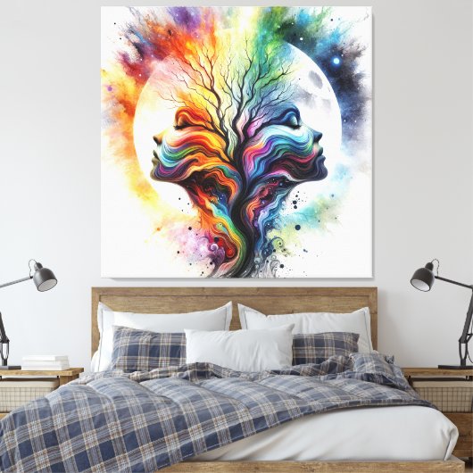 Toile Saisons De La Lune (Insitu(Chambre))