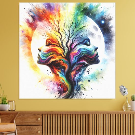 Toile Saisons De La Lune (Insitu(Salon))