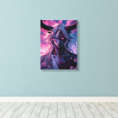 Toile Sakura Demon Prince (Insitu (Plancher de Bois))