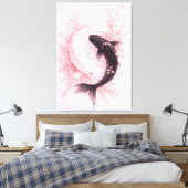 Toile Sakura Koi Japonais (Insitu(Chambre))