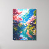 Toile Sakura Utsuru Seiryū  (Recto)