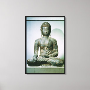 Toile Sakyamuni assis Bouddha de Ch'ungung-Ni (fer)