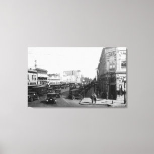 Toile Salem, OU vue de ville sur la photographie de rue