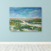 Toile Saline de Camargue (Insitu (Plancher de Bois))