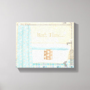 Toile Salle de bains de mosaïque
