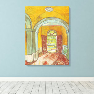 Toile Salle d'entrée de l'hôpital Saint-Paul par Van Gog