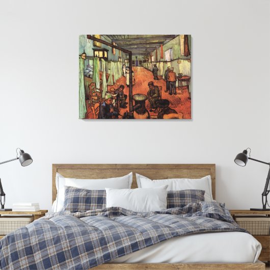 Toile Salle d'hôpital à Arles par Vincent van Gogh (Insitu(Chambre))