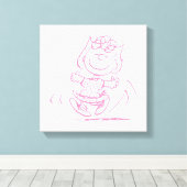 Toile Sally Brown Dancing (Insitu (Plancher de Bois))