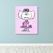 Toile Sally en colère (Insitu (Plancher de Bois))