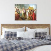 Toile Salomon Avant l'Arche de l'Alliance, 1747 (Insitu(Chambre))