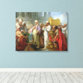 Toile Salomon Avant l'Arche de l'Alliance, 1747 (Insitu (Plancher de Bois))