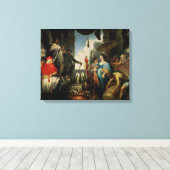 Toile Salomon et la reine de Saba (Insitu (Plancher de Bois))