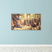 Toile Salomon et la reine de Saba (Insitu (Plancher de Bois))