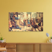 Toile Salomon et la reine de Saba (Insitu(Salon))
