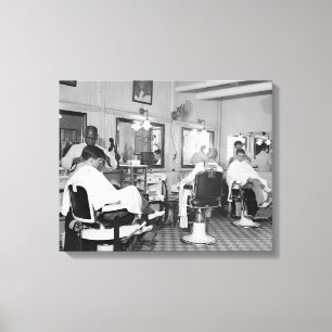 Toile Salon de coiffure de capitol, 1938. Photo vintage